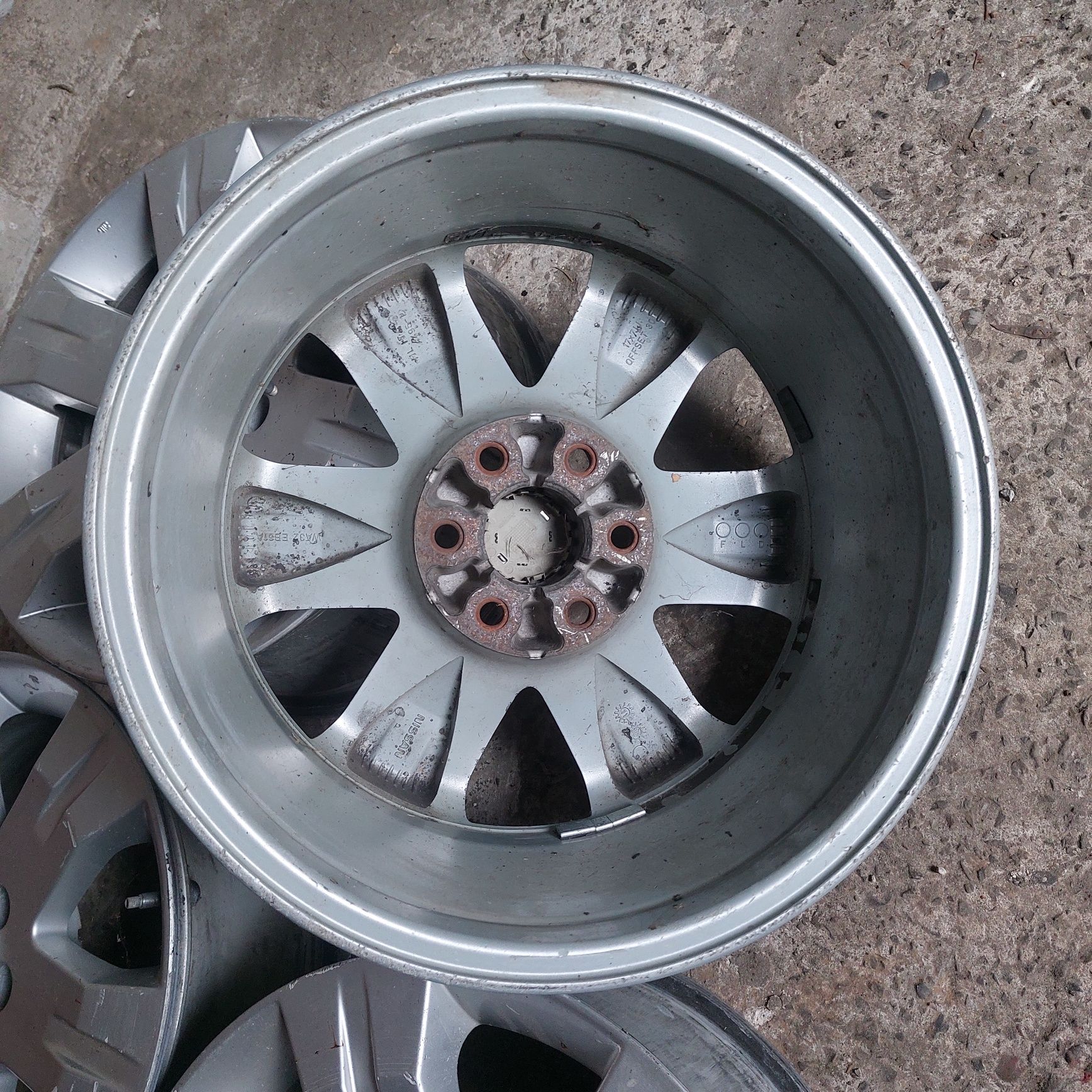 Диски титани 6 114.3 17 Nissan Navara D40 partfinder нісан навара