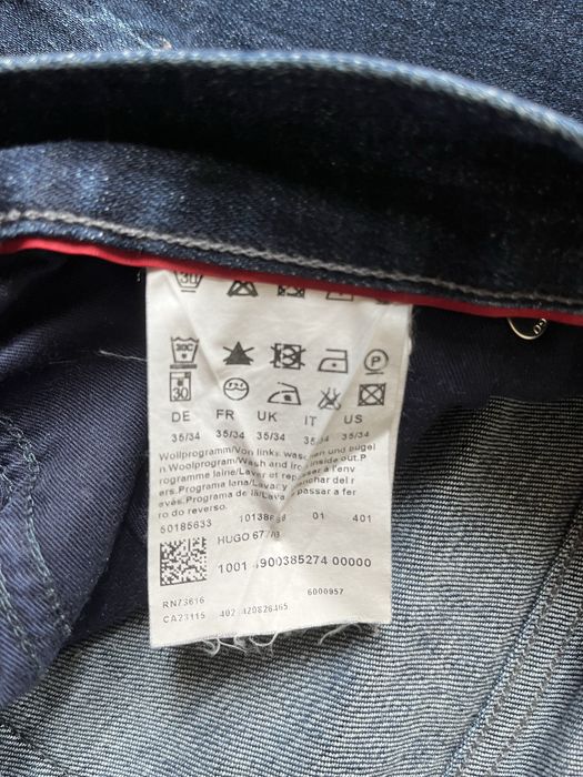 Calças de ganga de homem da Hugo Boss