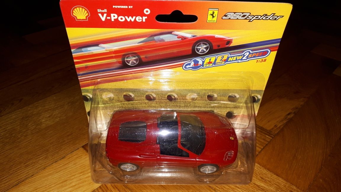 Kolekcja samochodów Ferrari Shell V-Power