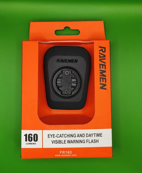 Світло передній Ravemen FR160 USB адаптер під велокомп'ютер.