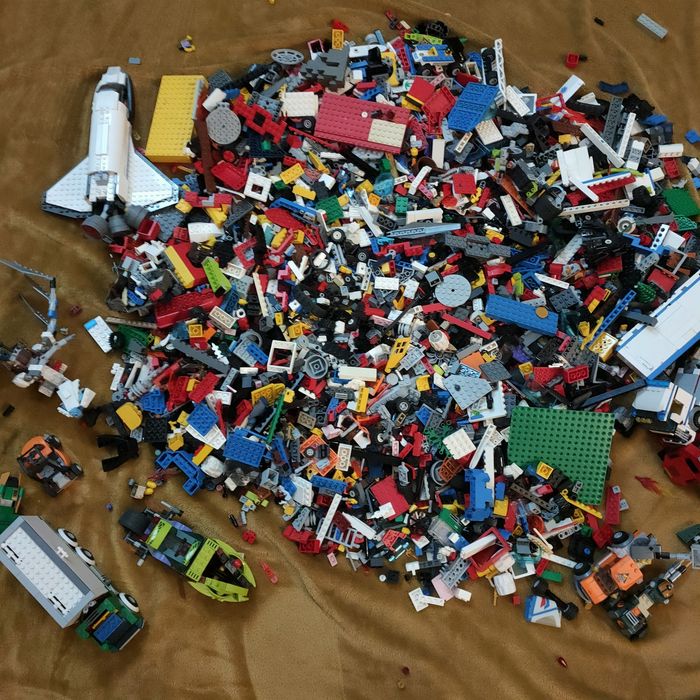 LEGO 7kg samo oryginalne + minifigurki