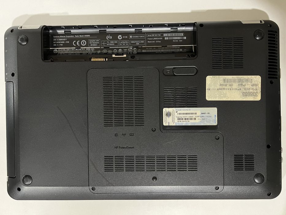 Portátil HP Pavilion dv6