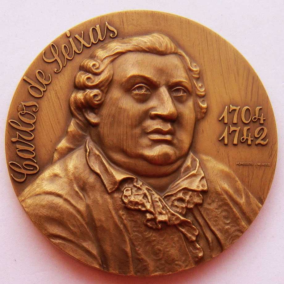 Medalha de Bronze Música Compositor e Organista Carlos de Seixas