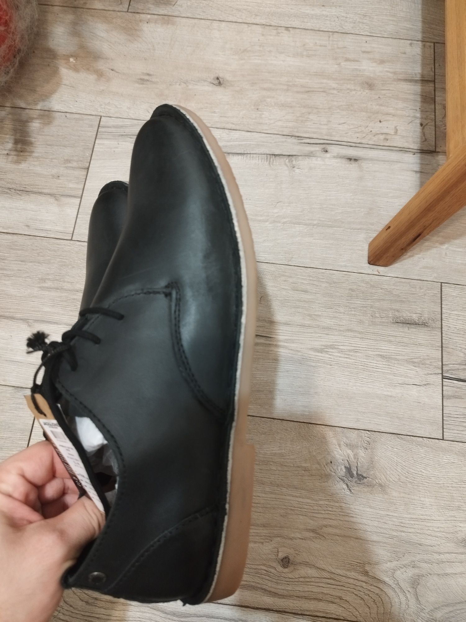 Jack&Jones buty pantofle czarne i męskie Bravorozmiar 46