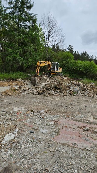 Rozbiórki wyburzenia prace ziemne