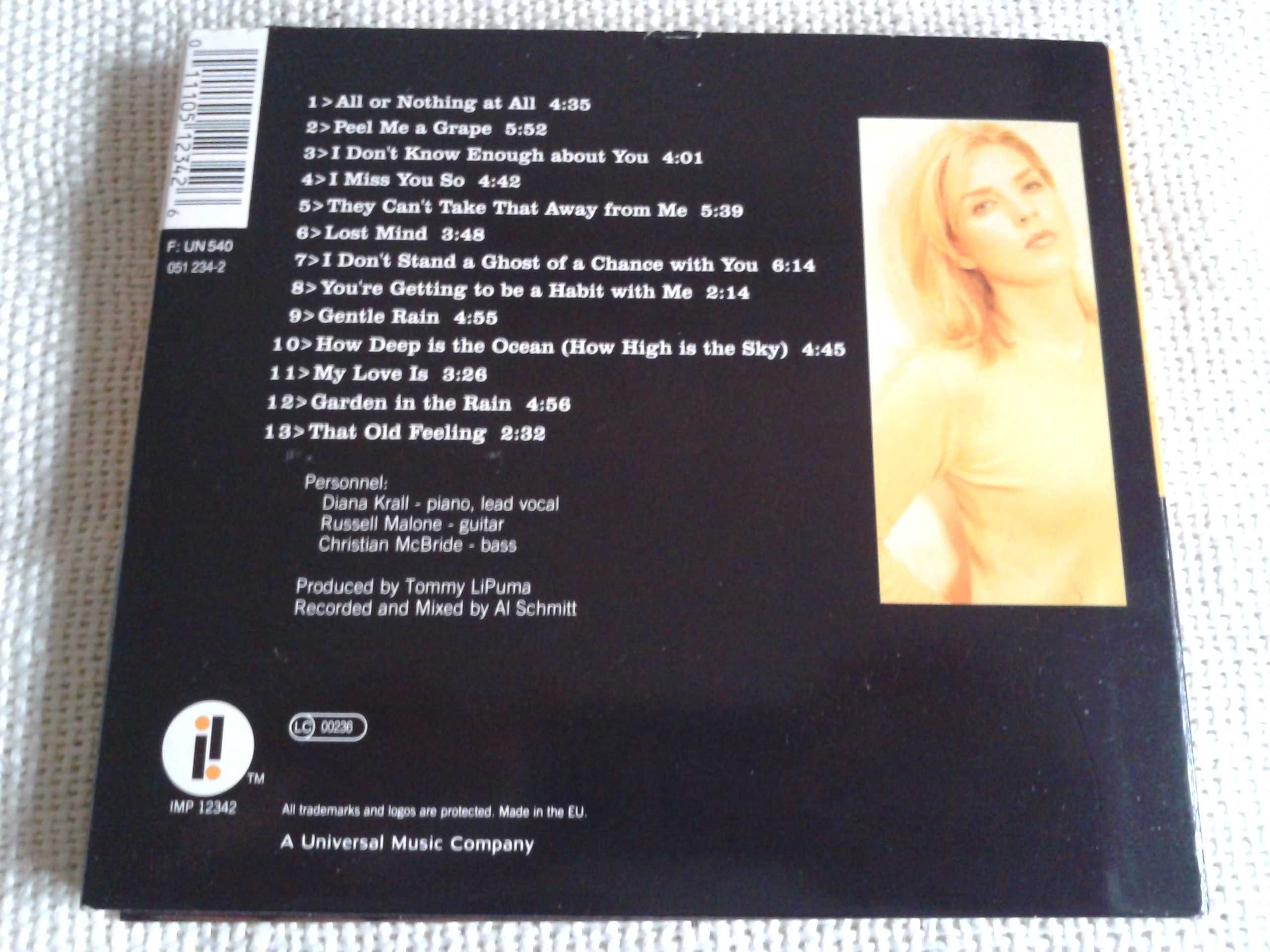 Diana Krall - Love Scenes  CD