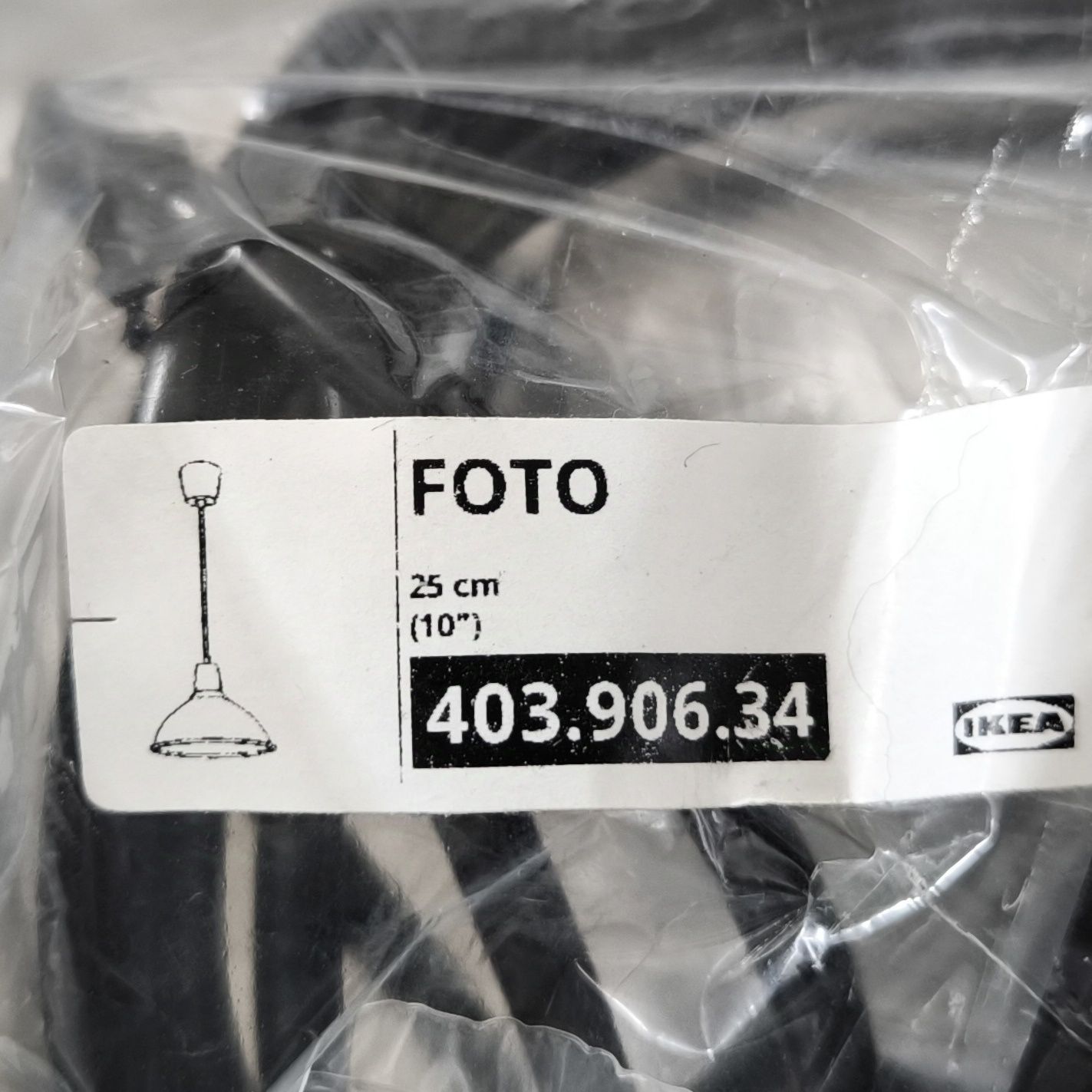 Candeeiros de tecto IKEA FOTO - NOVO