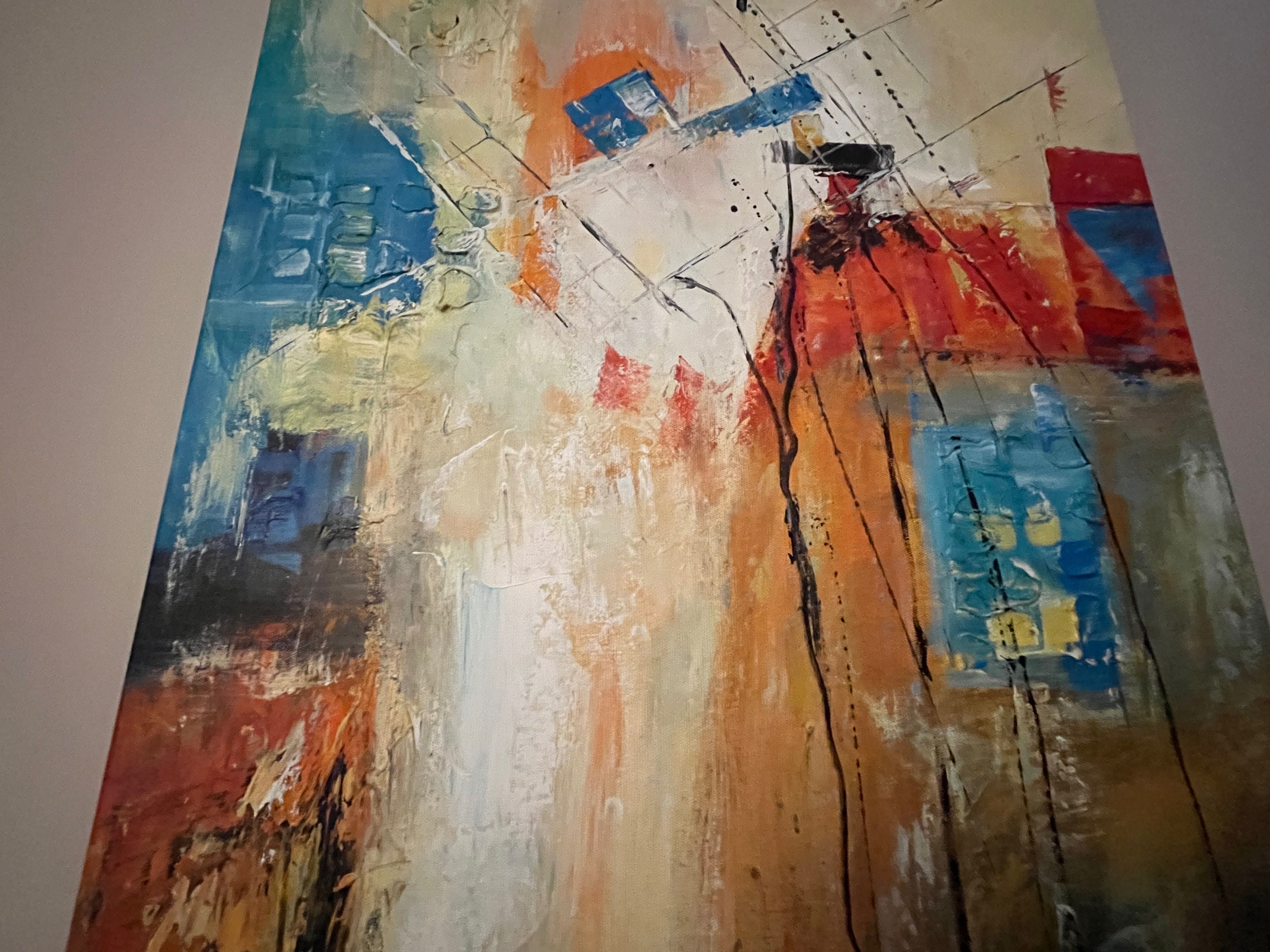 Tela pintada a oleo