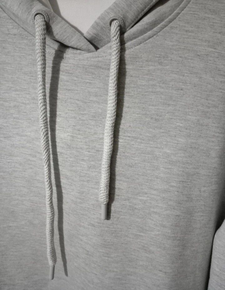 Hoodie cinzento L