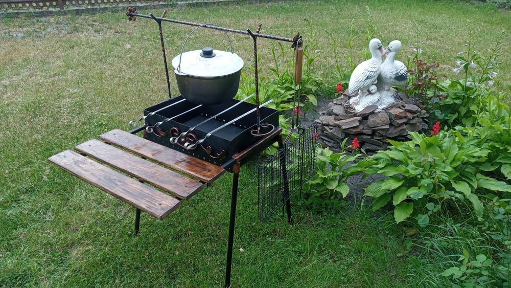 Мангал кований розбірний