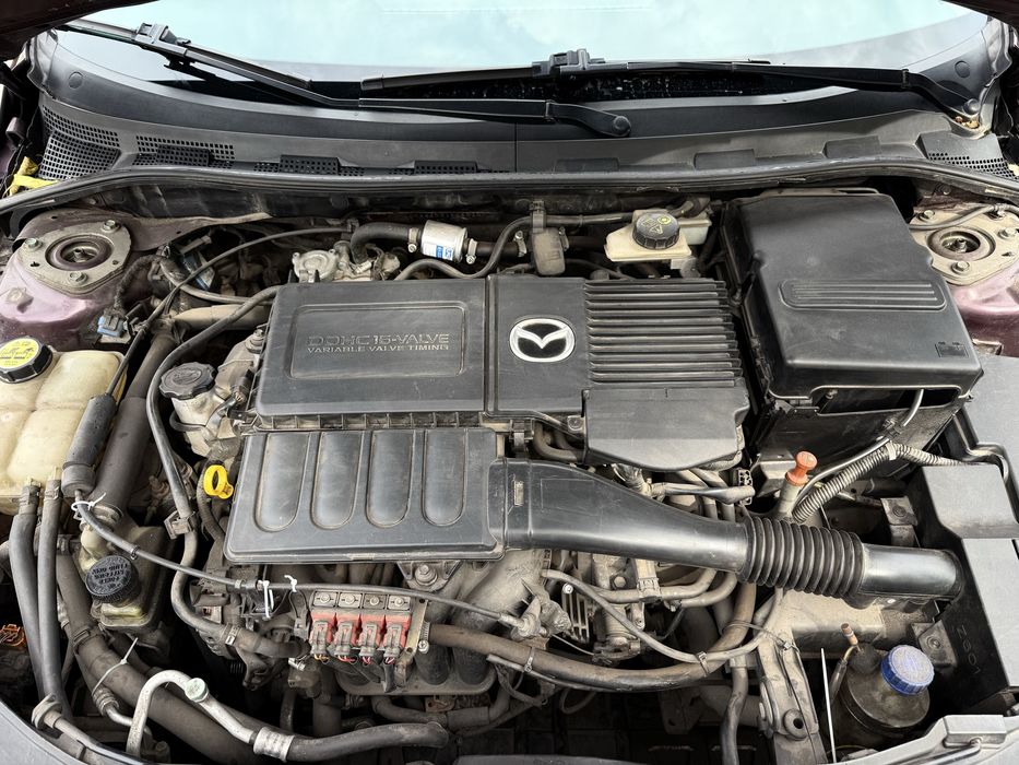 Mazda 3, 1.6 газ/бенз, АВТОМАТ, обслужена, в родной краске