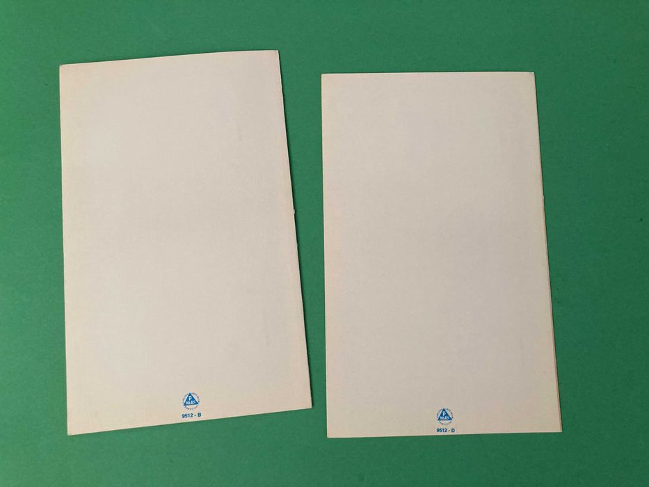 Lote de 2 Postais Dia da Mãe Anos 70 Edições Fmas Portugal