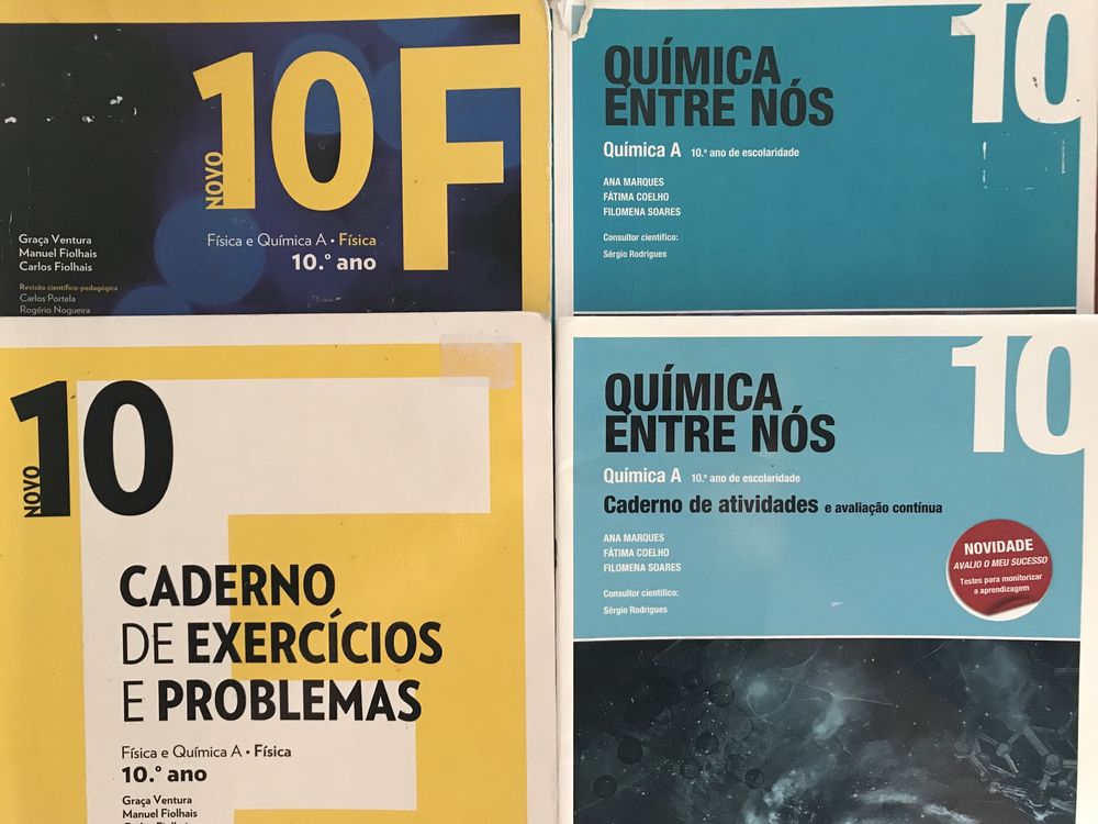 Novo 10F/ Química entre nós - 10° ano