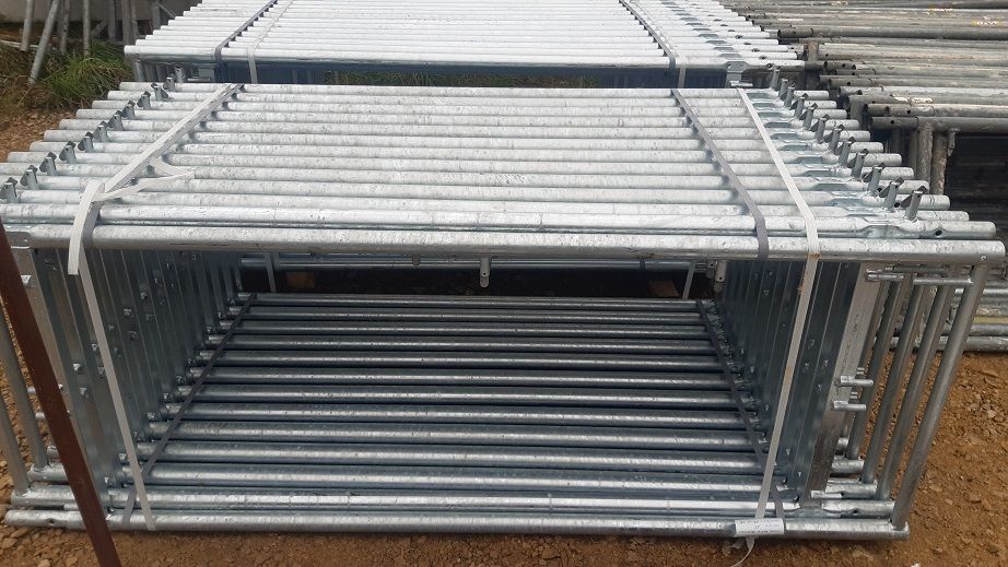 Rusztowanie Plettac 220 m2 NOWE Stalowe podesty Certyfikat, 15500