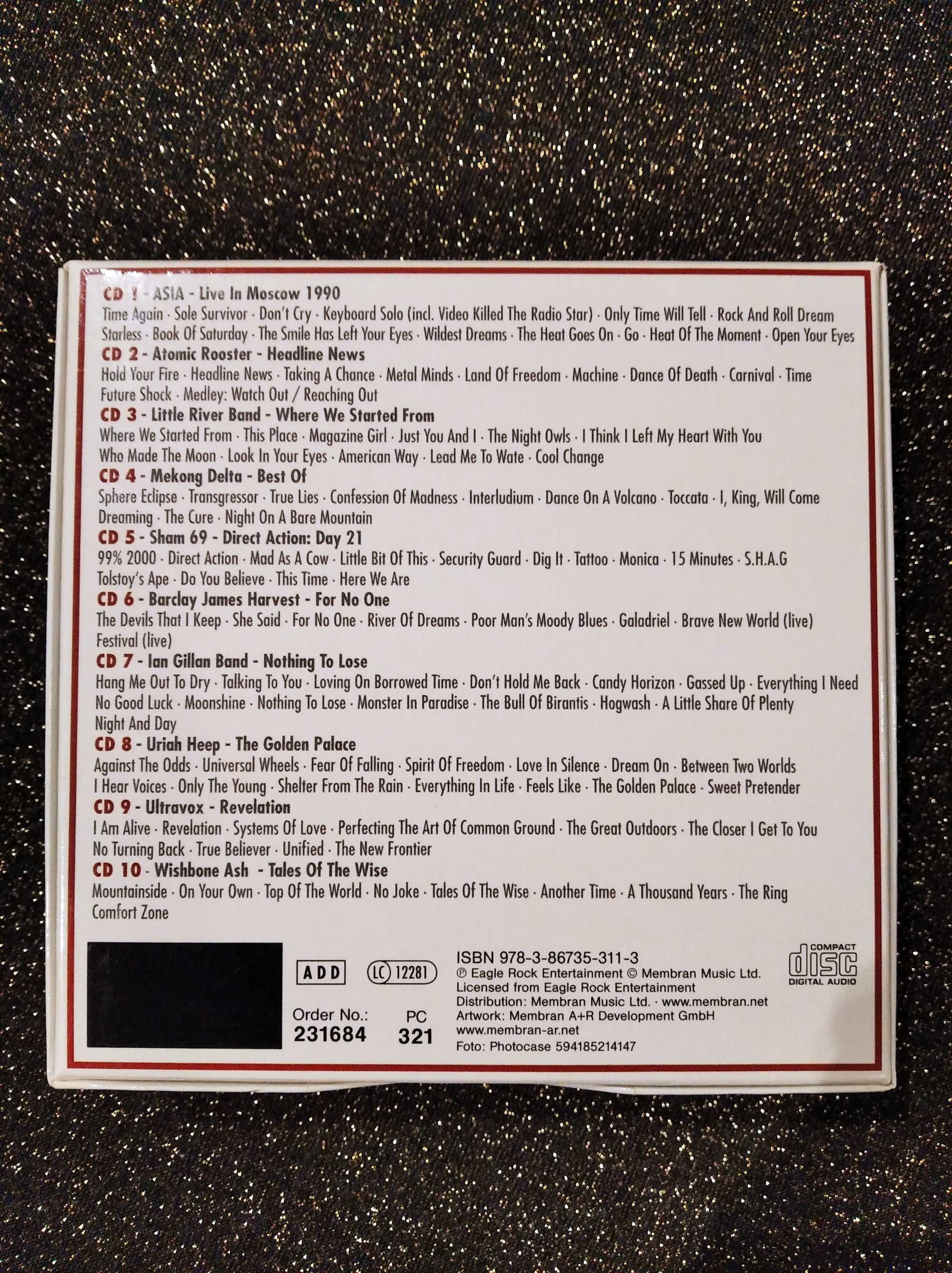 Rock Box - 10 CD set (novo)
