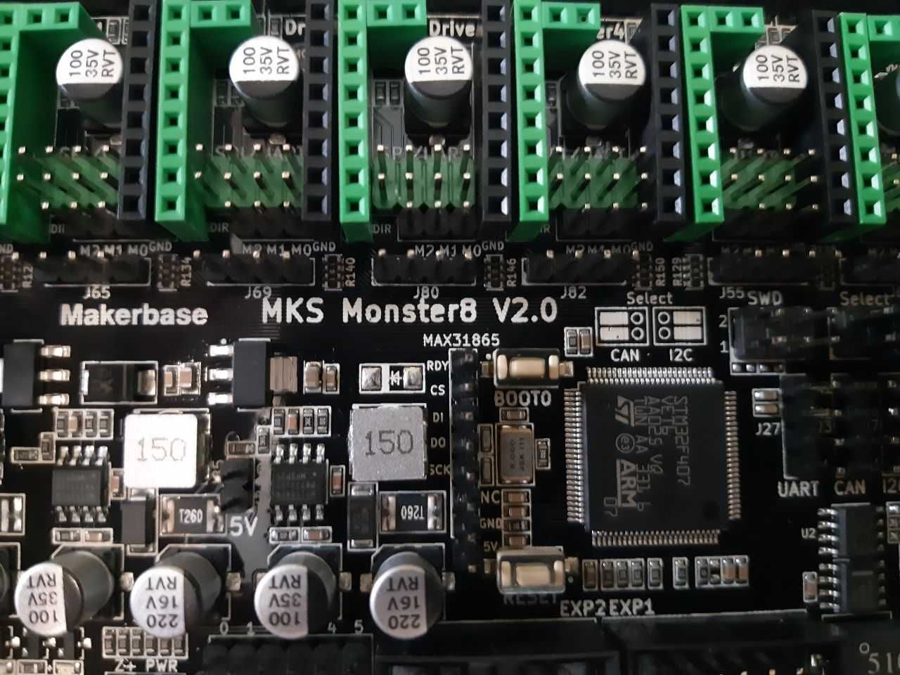 Контролер 3D принтера Makerbase MKS Monster 8 V2.0