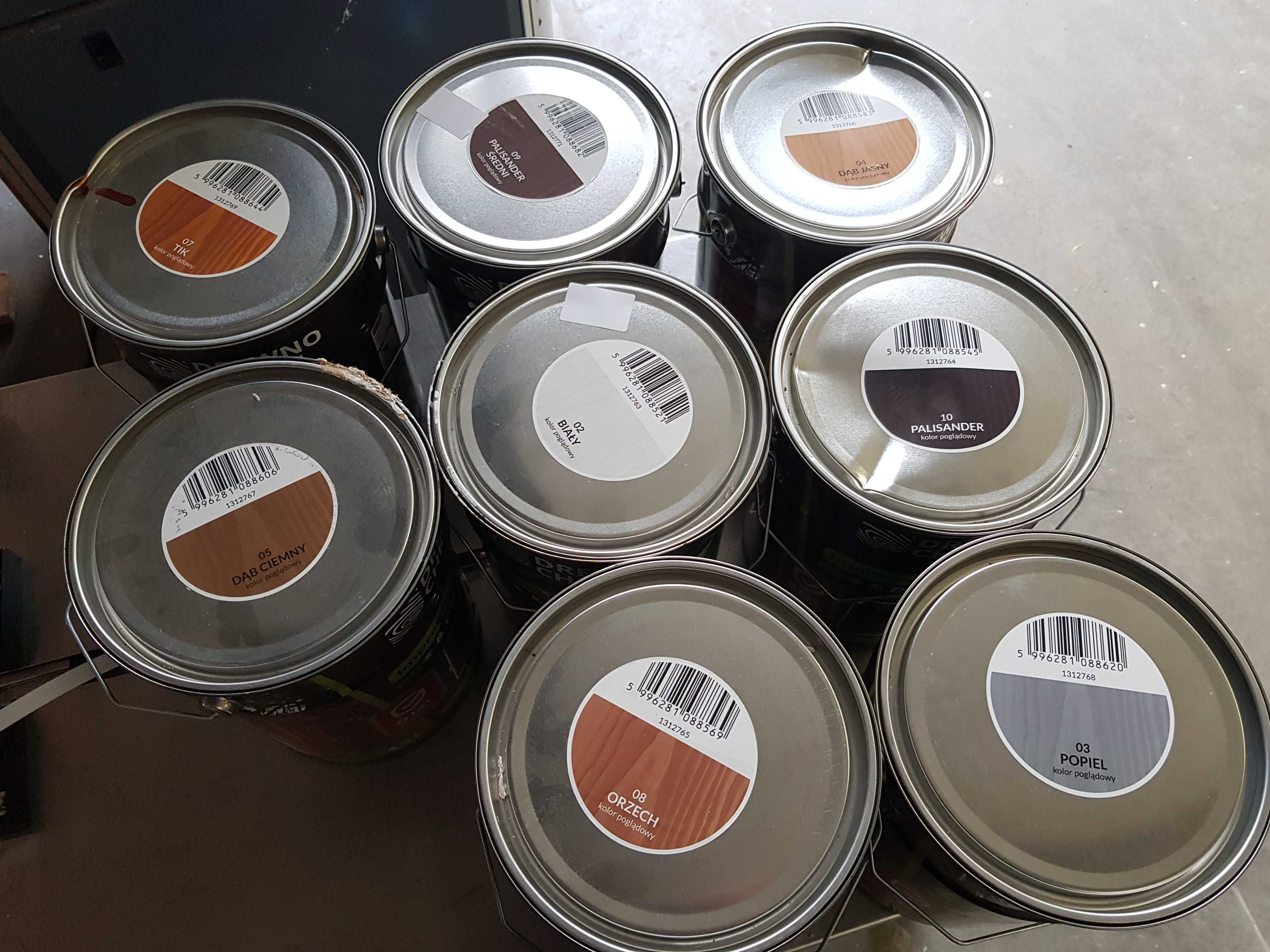 Impregnat Drewnochron Eco Protection Szybkoschnący Tik Dąb Palisander