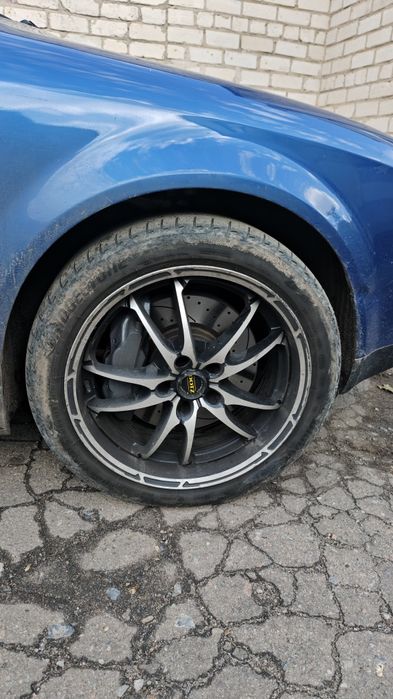 Диски Dotz r18 5 112 J8 Et28.З резиною bridgestone turanza T005 225 45