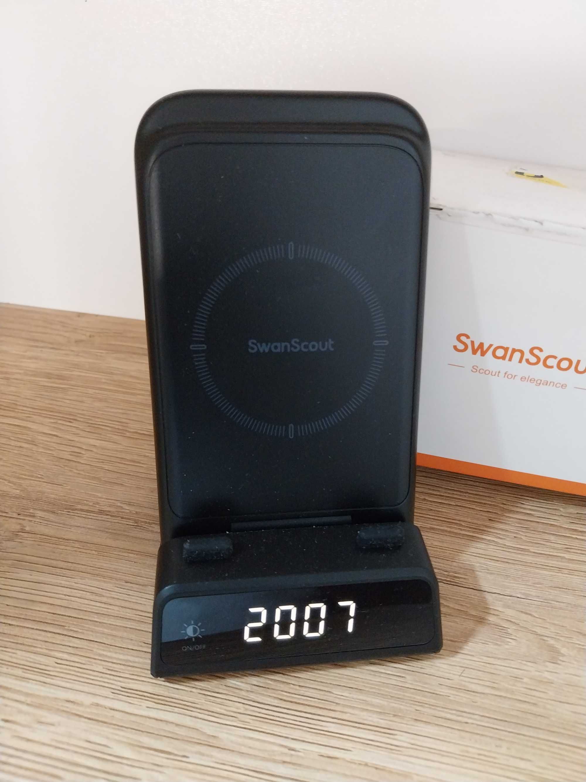 SwanScout Indukcyjna stacja ładująca 3 w 1 przenośna bezprzewodowa