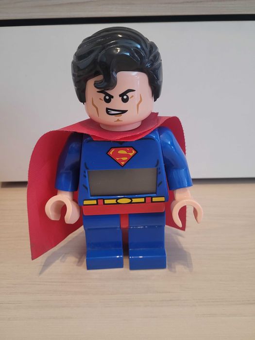 Zegarek budzik Lego superman