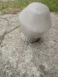 Lampa z podstawą porcelanową PRL
