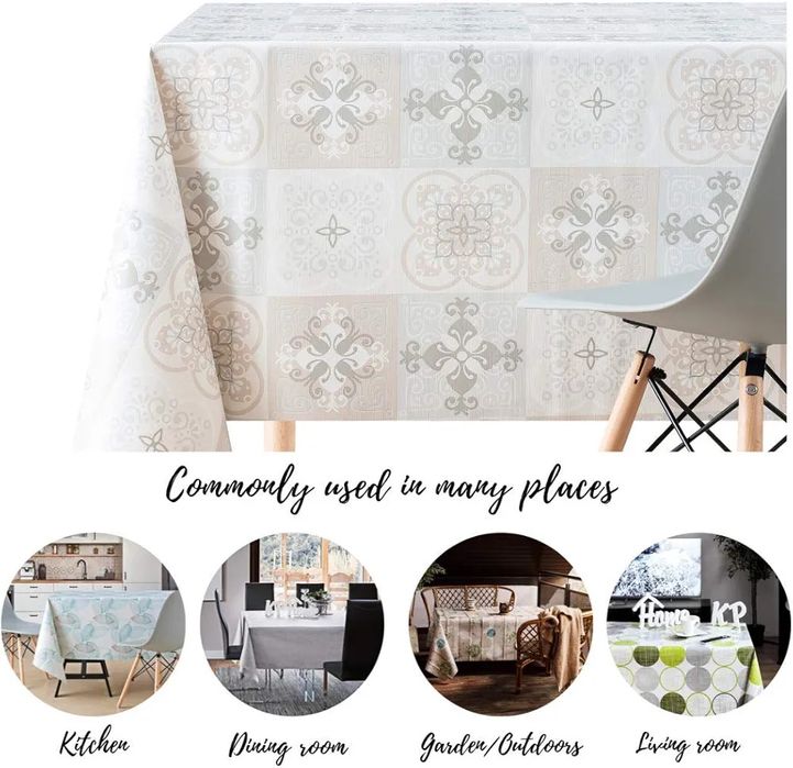 Obrus winylowy w stylu marokańskim 200x140cm B382