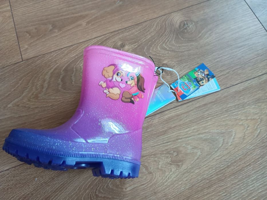 Kalosze z migającymi diodami r. 25