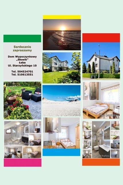 Dom wypoczynkowy slowik apartamenty Łeba