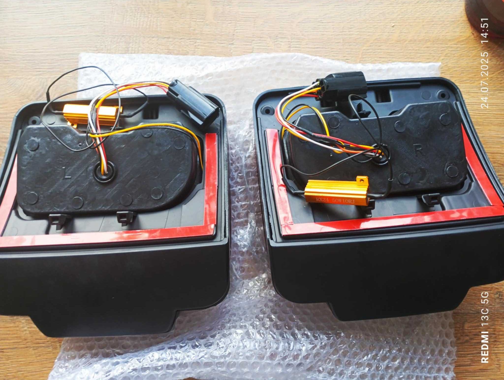 Lampy tył tylne LED Jeep Wrangler JK