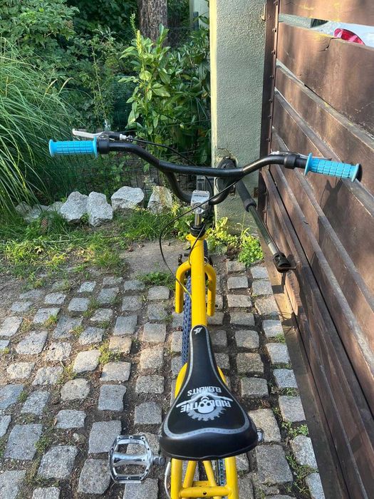 Rower BMX profesjonalny 16' +kask gratis, unikalny kolor-mało Jeżdżony