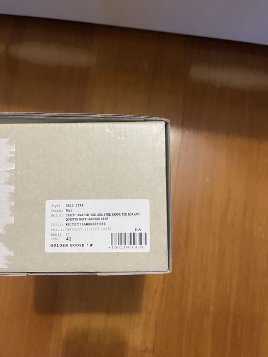 sapatos golden goose ballstar homem