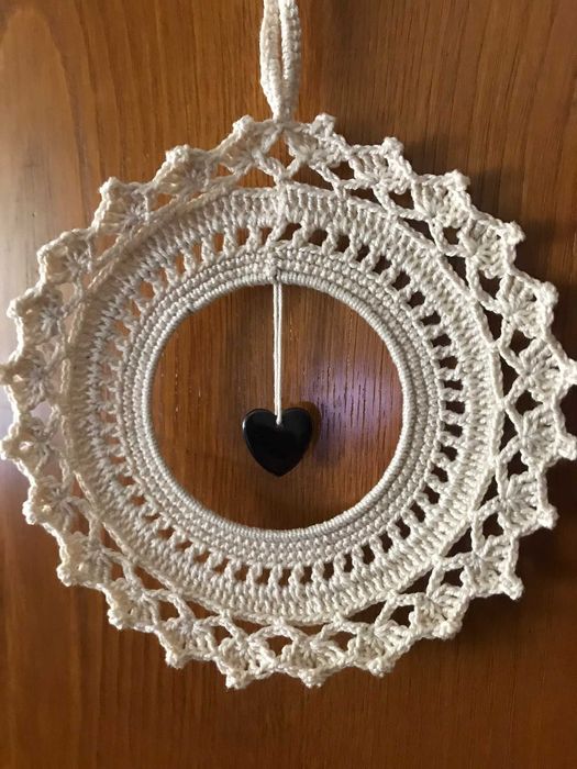 Pendurico em crochet