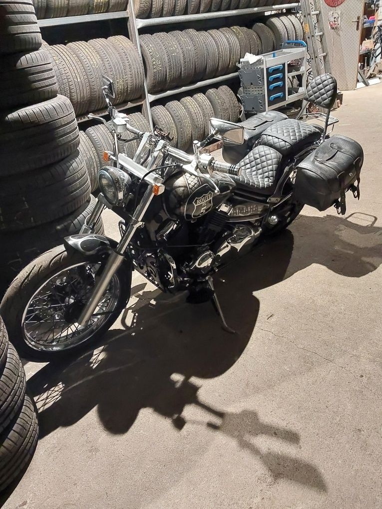 Yamaha Drag Star 650 gotowa do sezonu sakwy Wałbrzych