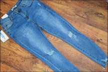 spodnie jeans z dziurami rozmiar 38 nowe