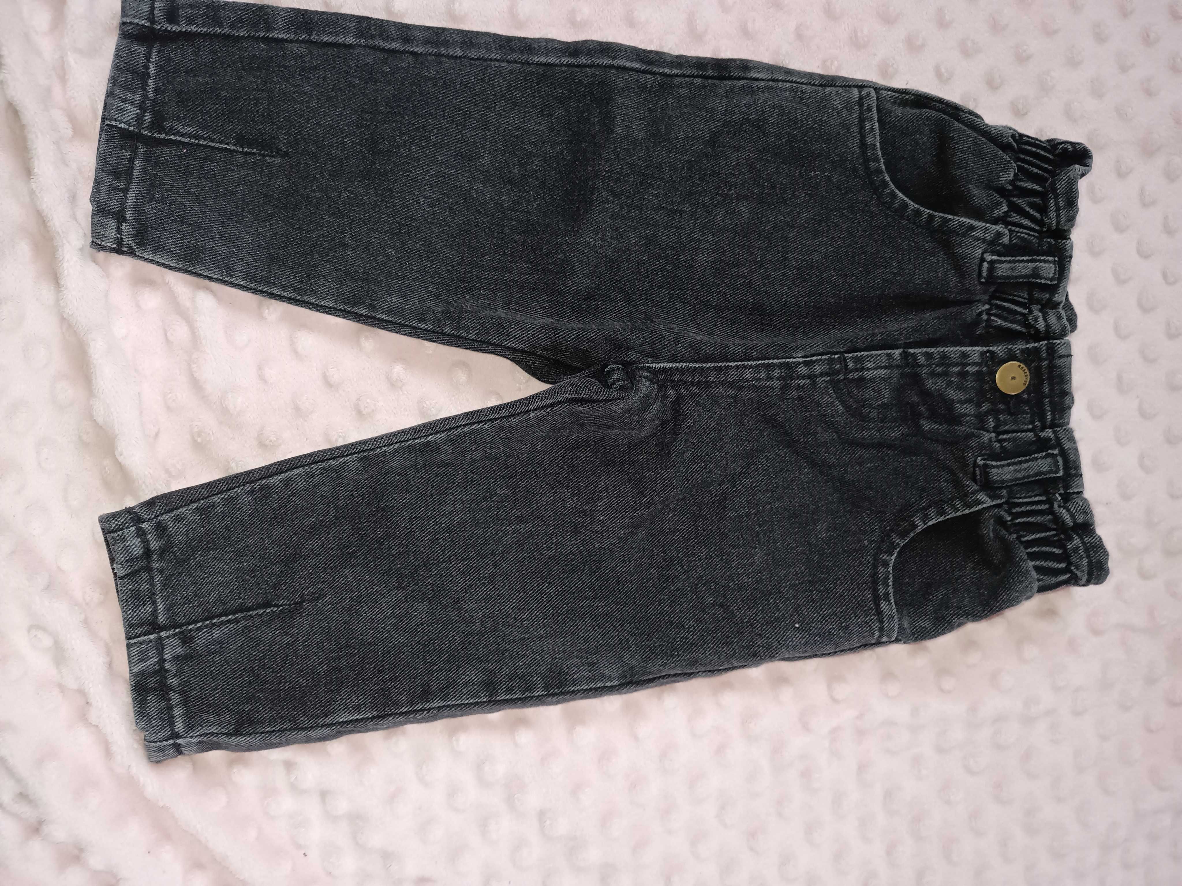 Spodnie jeans 86 reserved zestaw