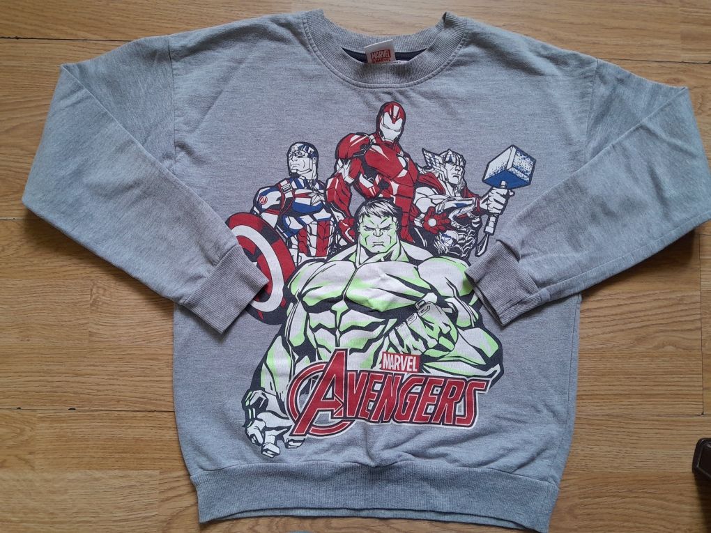 R.134-140 Bluza Marvel stan BDB/idealny