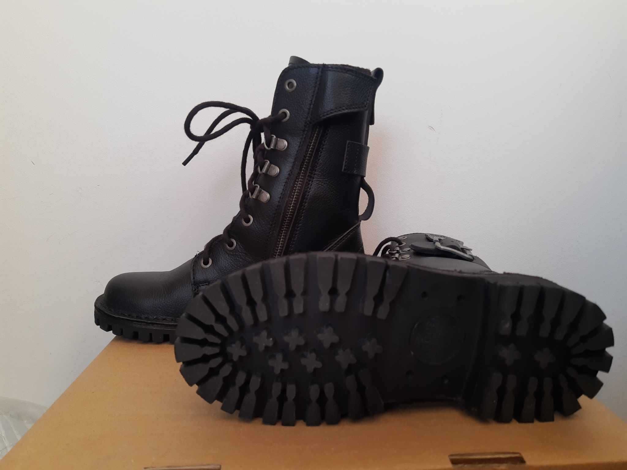 Buty motocyklowe czarne Broger Ohio 36