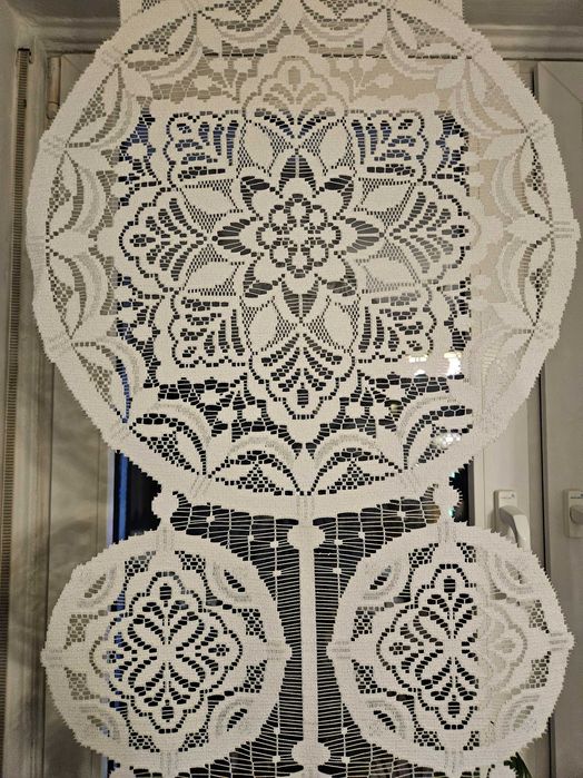 Dwa panele okienne 45 x 130 cm łapacz snów dekoracja okno 2 sztuki