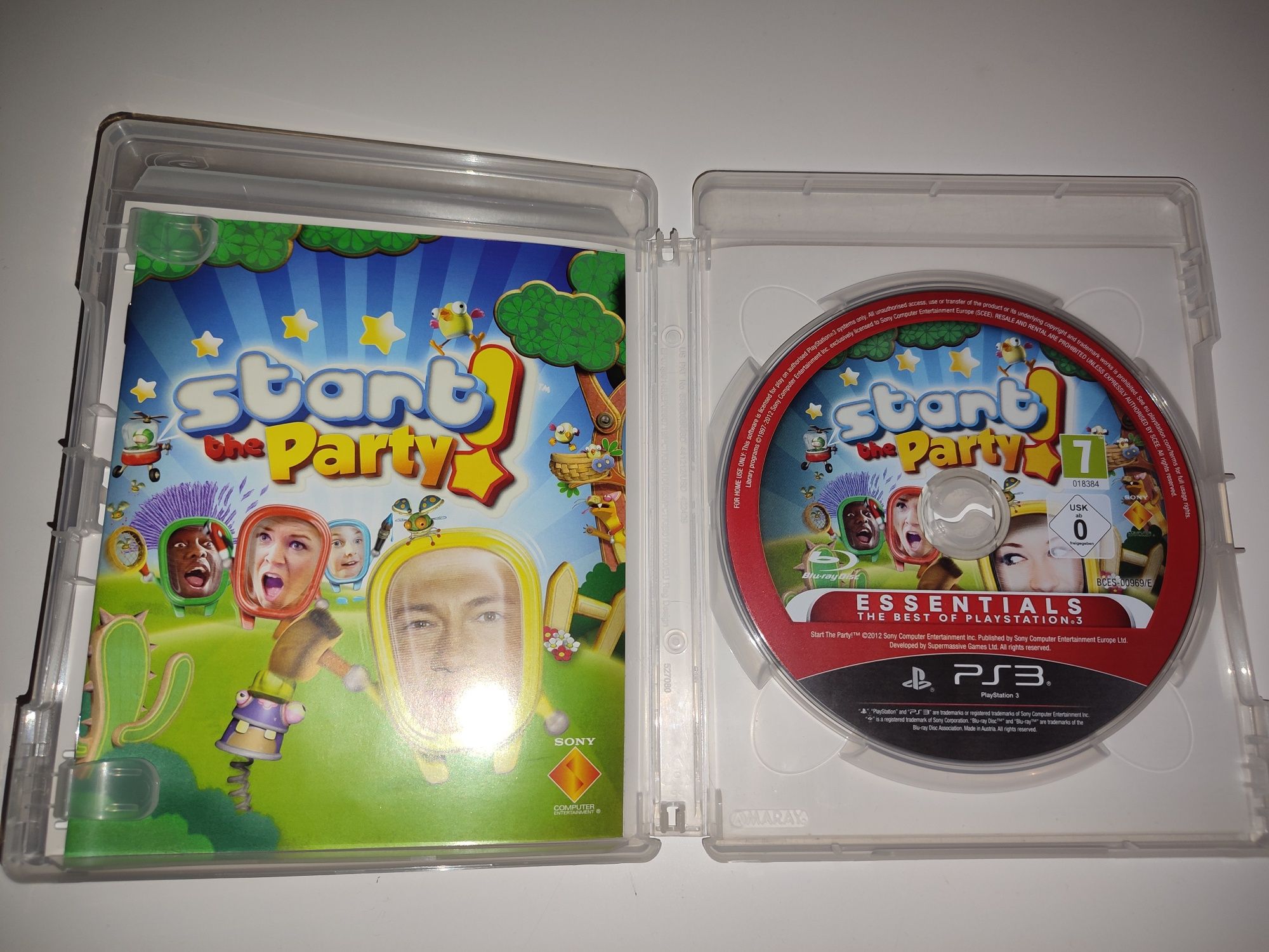 Gra Ps3 Start the party PL gry PlayStation 3 Minecraft LEGO Rayman GTA