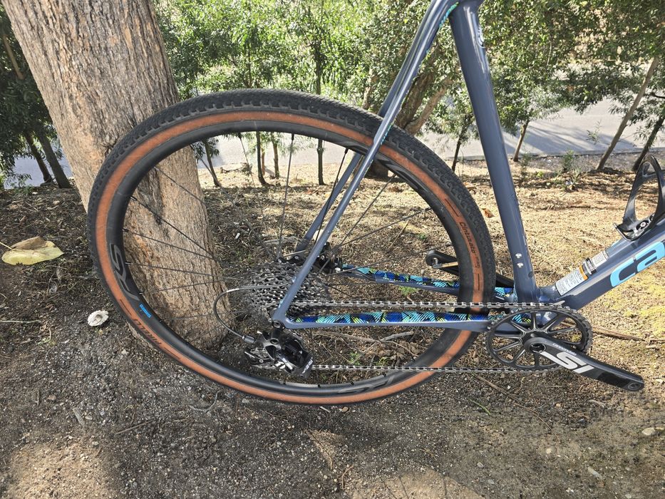 Cannondale de gravel L carbono barata