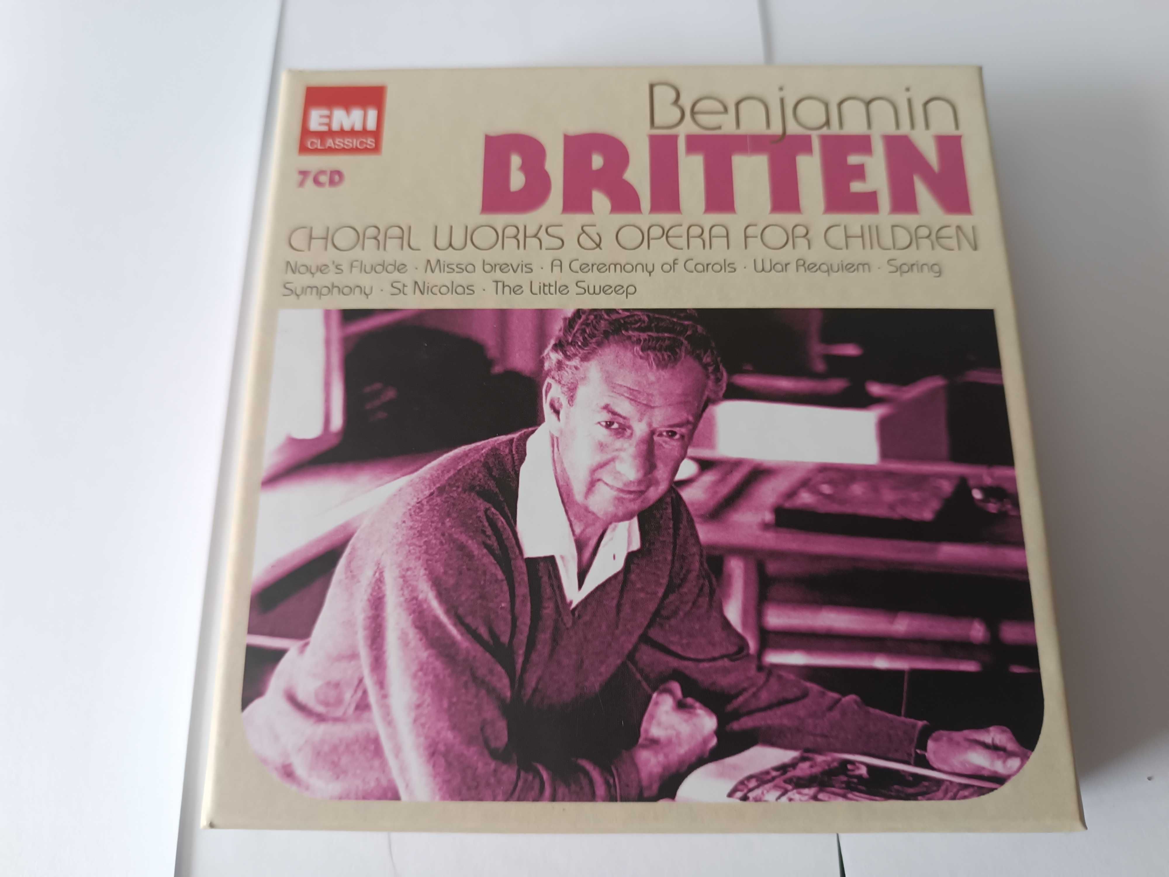 Benjamin BRITTEN - Choral Works & Opera For Children - 7 CD
