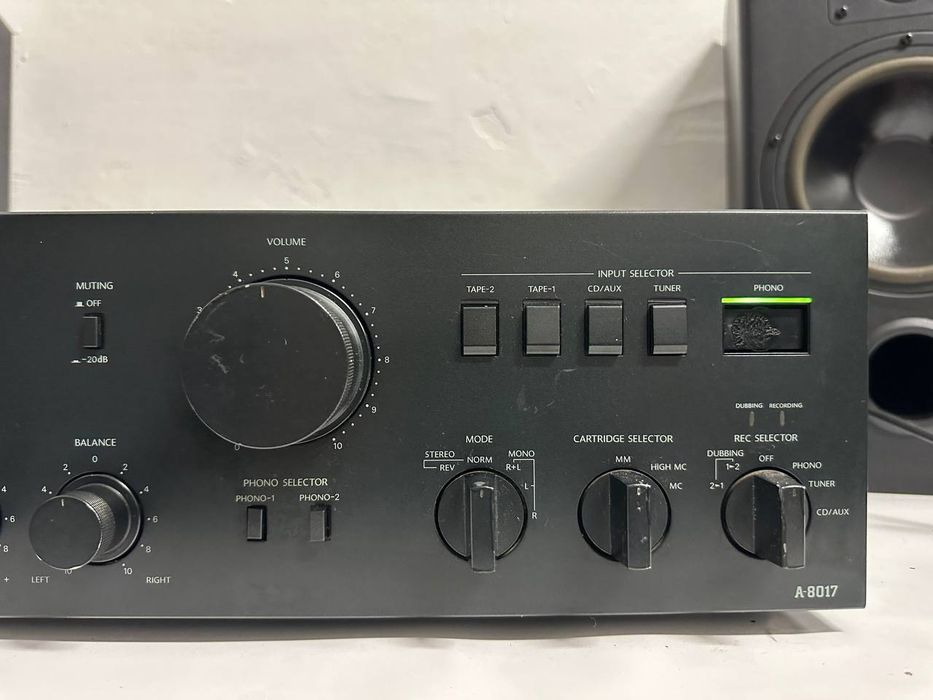 +Wzmacniacz stereo Onkyo A-8017, 2 x 115 W, Japan