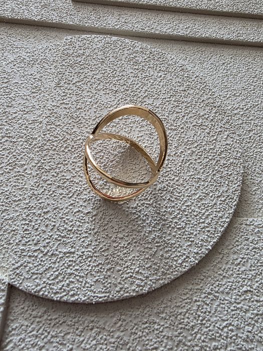 Złoty pierścień do apaszki / szala - styl old money, elegancki dodatek