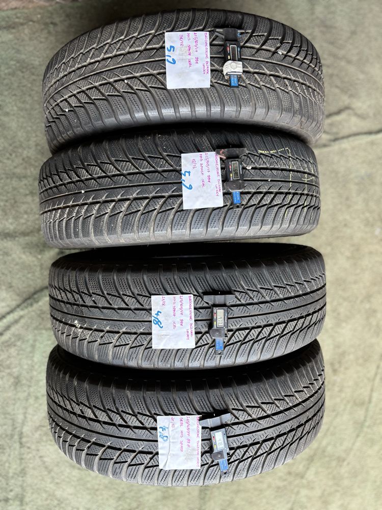 4x 215/65R17 99H BRIDGESTONE BLIZZAK LM001 opona zimowa 3PMSF M+S SEAL