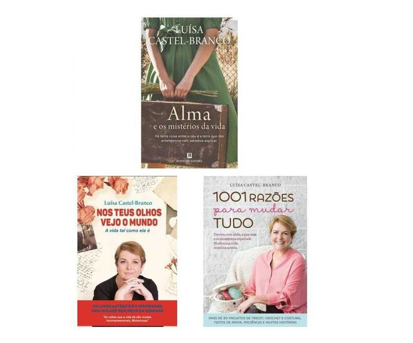 Luísa Castel-Branco: 1001 Razões Para../Nos Teus Olhos .. /..-Desde 7€