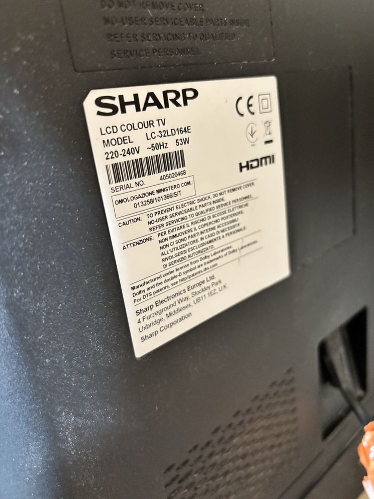 Telewizor Sharp 32 cale sprawny