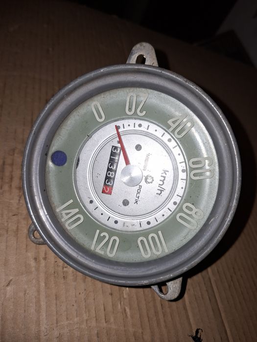 Ładny oryginalny MERA POLTIK licznik zuk Nysa warszawa syrena tarpan