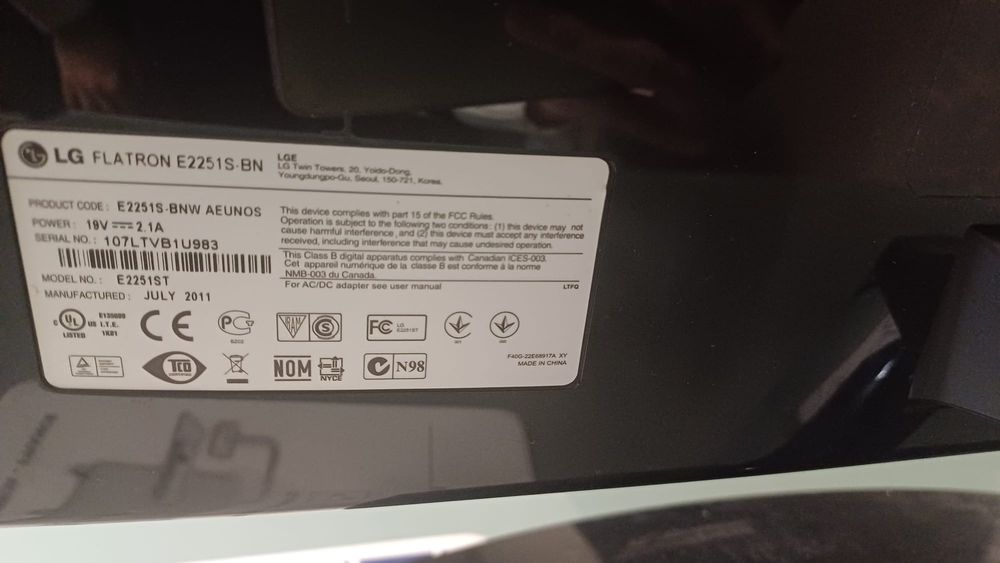 Monitory LG i Philips