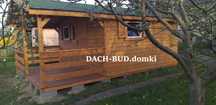 Domek drewniany ogrodowy letniskowy SINNESRO18mkw