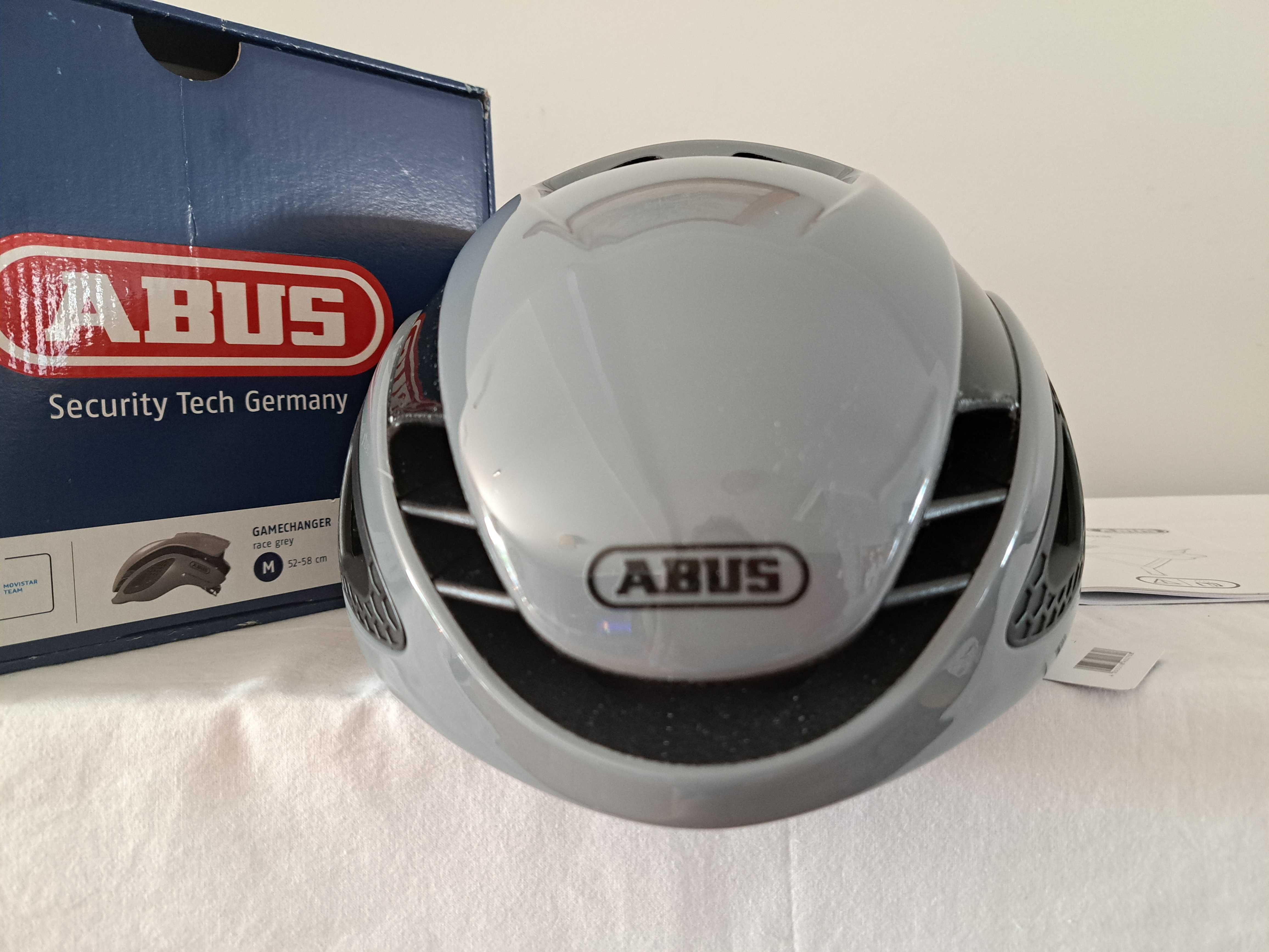 Kask rowerowy szosowy Abus GameChanger Race Grey M 52-58cm